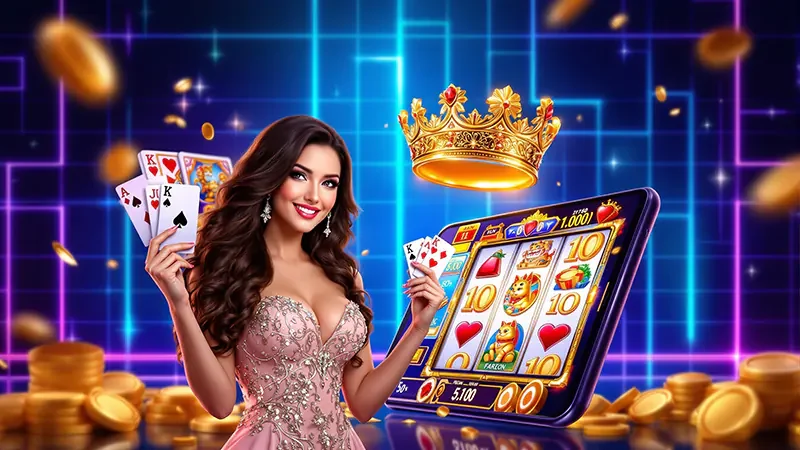 ภาพเกมสล็อตที่สื่อถึงตัวเลือกเกมและข้อเสนอสำหรับสมาชิก t883